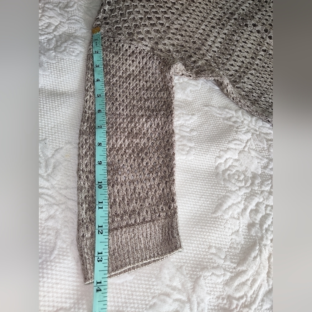 Mossimo Crochet Mid sleeves Top XL - Picture 8 of 8